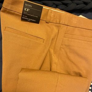 NWT Banana Republic Sloan Pant 10P